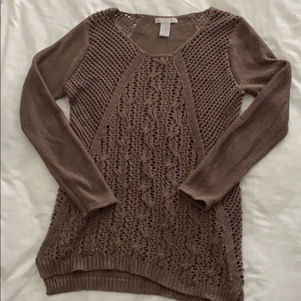 Brown sweater
